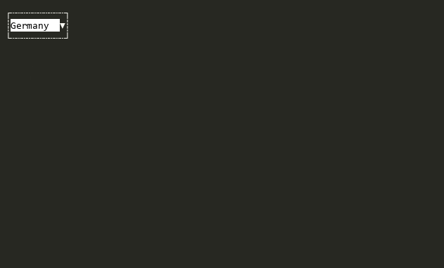 DropDownList